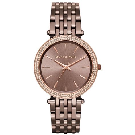 Michael Kors MK3416 Ladies Brown Darci Watch